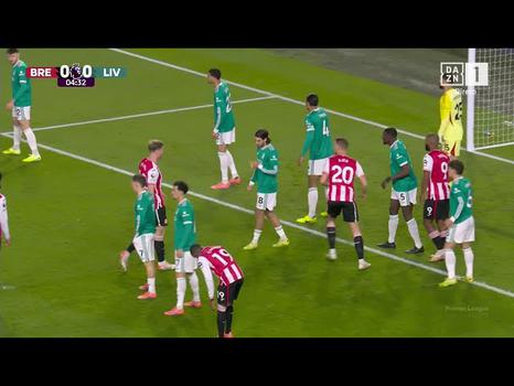 Premier League: Brentford vs Liverpool, Golo 1-0 Ouattara (2025-2026)