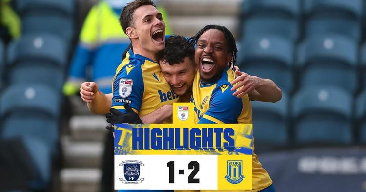 Championship: Preston North End 1 - 2 Stoke City (2023-2024)