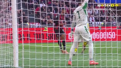 Serie A: Milan vs Verona, Golo 1-0 C. Pulisic (2025-2026)