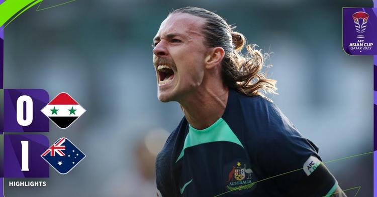 Taça Asiática: Síria 0 - 1 Austrália (2023)