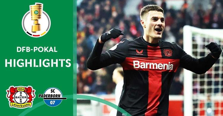 DFB-Pokal: Leverkusen 3 - 1 SC Paderborn 07 (2023-2024)