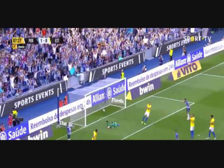 Liga Portugal Bwin: FC Porto (2-0) Estoril, Golo Fernando Andrade, 88m (2021-2022)