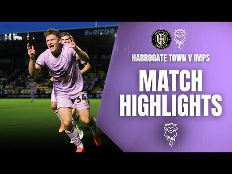 League Cup: Harrogate Town 1 - 3 Lincoln City (2025-2026)