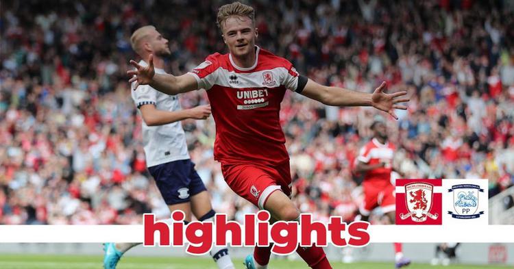 Championship: Middlesbrough 1 - 1 Preston North End (2024-2025)