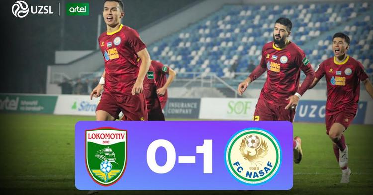 Super League: Lokomotiv Tashkent 0 - 1 Nasaf Qarshi (2024)