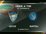 Serie A: Lecce 0-2 Napoli (2011-2012)