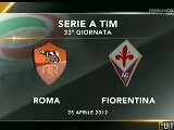 Serie A: Roma 1-2 Fiorentina (2011-2012)
