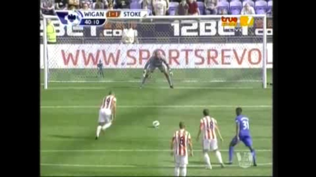 Premier League: Wigan 2-2 Stoke City (2012-2013)