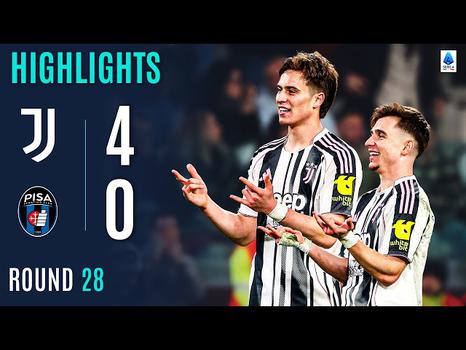Serie A: Juventus 4 - 0 Pisa (2025-2026)