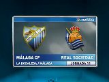 Liga BBVA: Málaga 1-2 Real Sociedad (2012-2013)