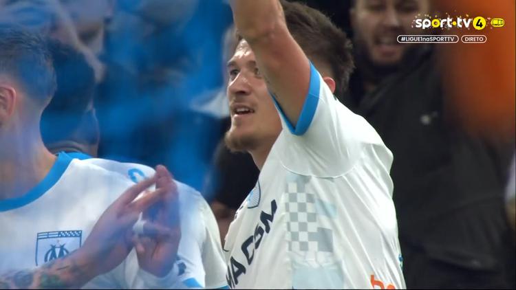 Ligue 1: Marseille vs Lille, Golo 1-0 Q. Merlin (2024-2025)
