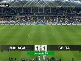 Liga BBVA: Málaga 1-1 Celta de Vigo (2012-2013)