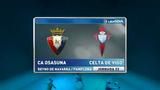 Liga BBVA: Osasuna 1-0 Celta de Vigo (2012-2013)