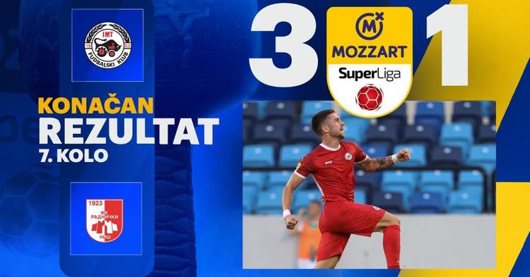 Super Liga: IMT Novi Beograd 3 - 1 Radnicki Nis (2024-2025)