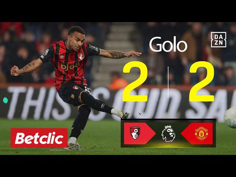 Premier League: AFC Bournemouth vs Man Utd, Golo 2-2 Eli Kroupi (2025-2026)