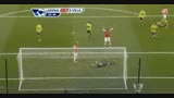 Premier League: Arsenal 2-1 Aston Villa (2012-2013)