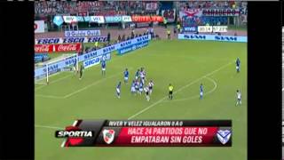 Primera Division: River Plate 0-0 Velez (2013 Torneo Final)