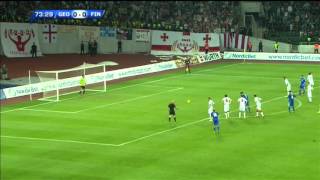 QF Mundial Europa: Geórgia 0-1 Finlândia (2014)