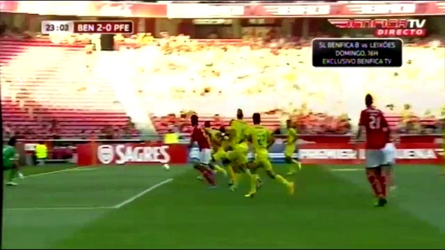 Liga Zon Sagres: Benfica 3-1 Paços Ferreira (2013-2014)
