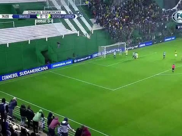 Copa Sudamericana: Banfield 0 - 2 Defensa y Justicia (2018)