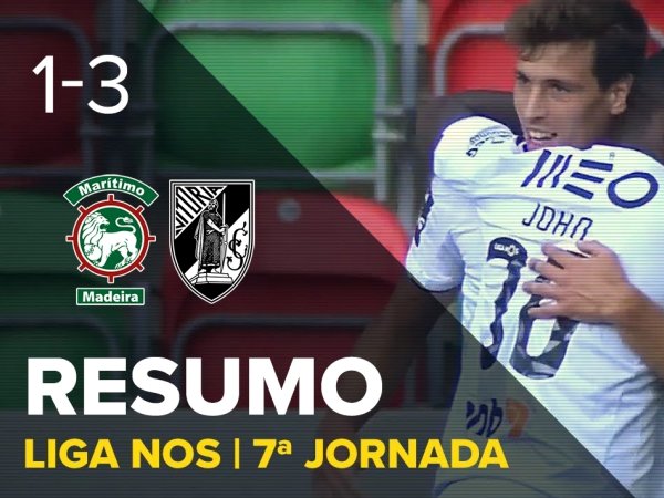 Liga NOS: Marítimo 1 - 3 V. Guimarães (2018-2019)