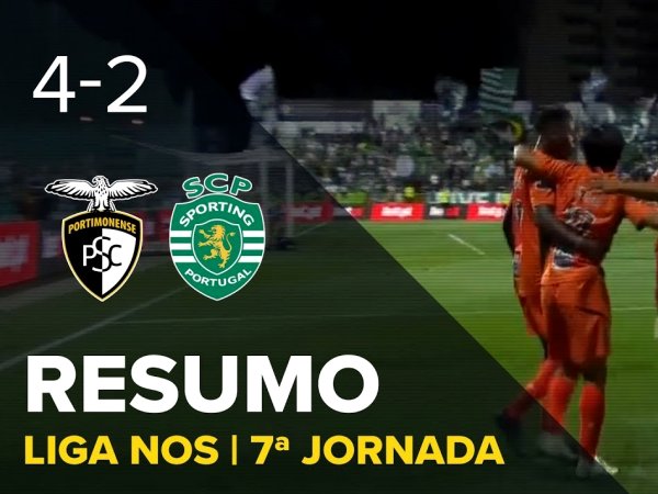 Liga NOS: Portimonense 4 - 2 Sporting (2018-2019)