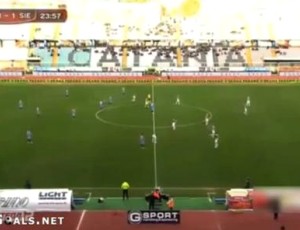 Coppa Italia: Catania 1 - 4 Siena (2013-2014)