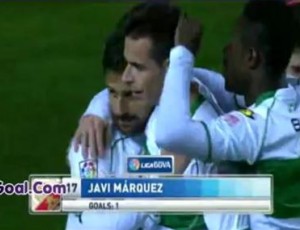 Liga BBVA: Elche 2 - 0 Rayo Vallecano (2013-2014)