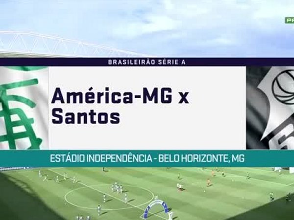 Brasileirão: América-MG 2 - 1 Santos (2018)