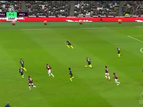 Premier League: West Ham 0 - 4 Man City (2018-2019)