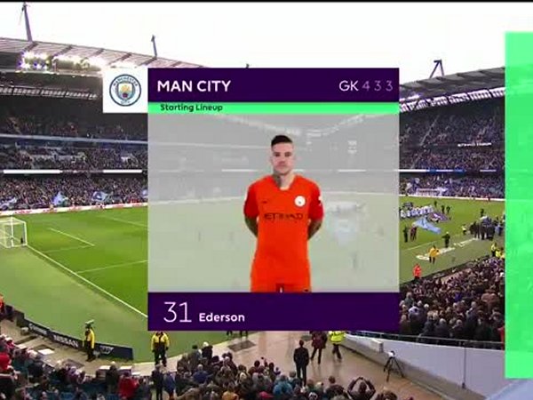 Premier League: Man City 3 - 1 AFC Bournemouth (2018-2019)