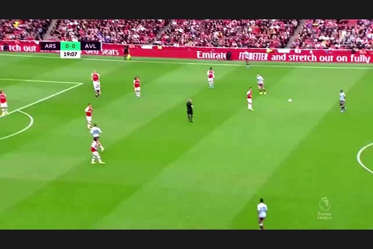 Premier League: Arsenal 3 - 2 Aston Villa (2019-2020)