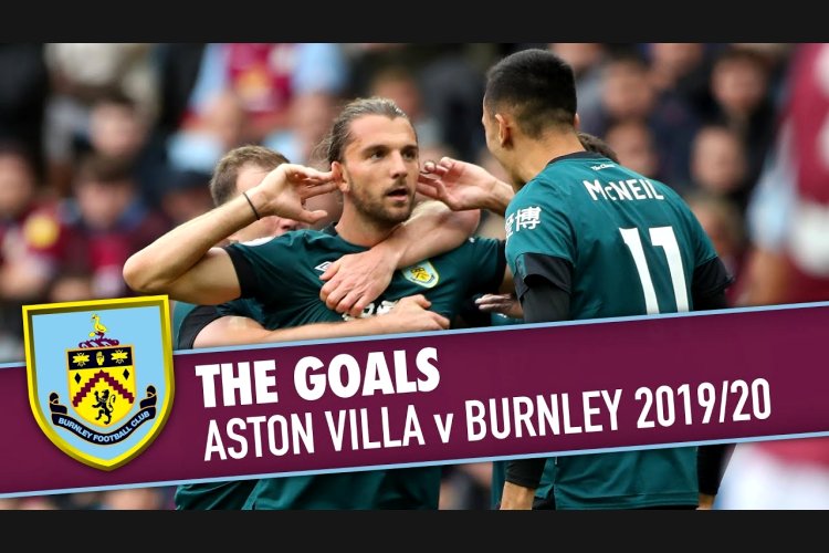 Premier League: Aston Villa 2 - 2 Burnley (2019-2020)