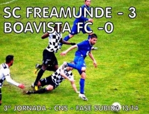 Nacional de Séniores: Freamunde 3 - 0 Boavista (2013-2014)