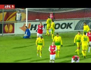 Liga Europa: Anzhi 0 - 0 AZ (2013-2014)