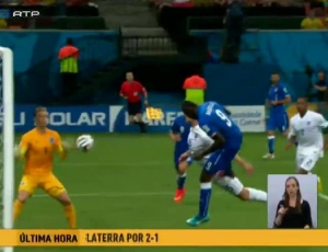 Mundial: Inglaterra 1 - 2 Itália (2014)
