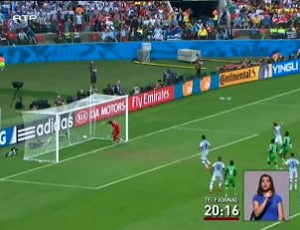 Mundial: Nigéria 2 - 3 Argentina (2014)