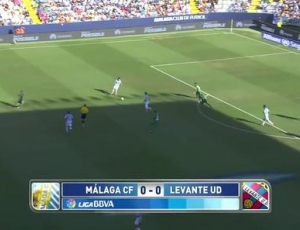 Liga BBVA: Málaga 0 - 0 Levante (2014-2015)