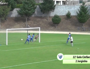 Nacional de Séniores: Cinfães 3 - 1 Pedras Rubras (2014-2015)