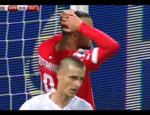 Qualificação Europeu: Eslovénia 1 - 0 Suíça (2016)