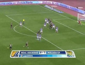 Liga BBVA: Real Sociedad 0 - 1 Málaga (2014-2015)