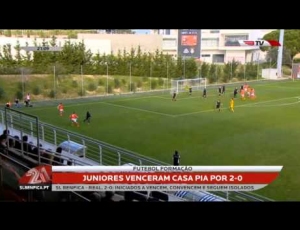 Juniores A I Divisão: Benfica 2 - 0 Casa Pia (2014-2015)