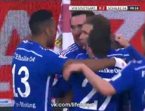 Bundesliga: Estugarda 0 - 4 Schalke 04 (2014-2015)
