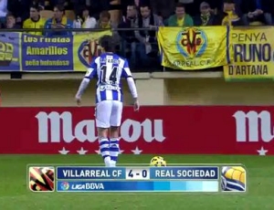 Liga BBVA: Villarreal 4 - 0 Real Sociedad (2014-2015)