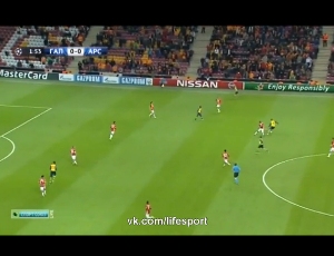 Liga Campeões: Galatasaray 1 - 4 Arsenal (2014-2015)