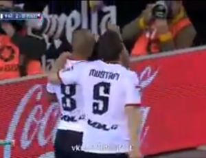 Liga BBVA: Valência 3 - 0 Rayo Vallecano (2014-2015)