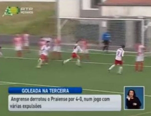 Nacional de Séniores: Angrense 4 - 0 Praiense (2014-2015)