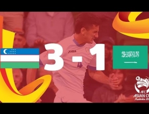 Taça Asiática: Uzbequistão 3 - 1 Arábia Saudita (2015)