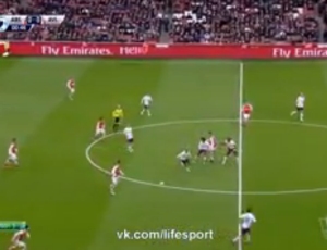Premier League: Arsenal 5 - 0 Aston Villa (2014-2015)