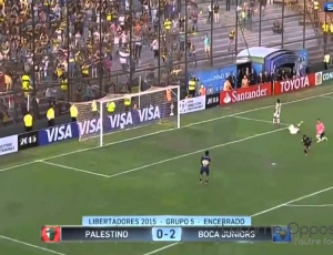 Copa Libertadores: Palestino 0 - 2 Boca Juniors (2015)